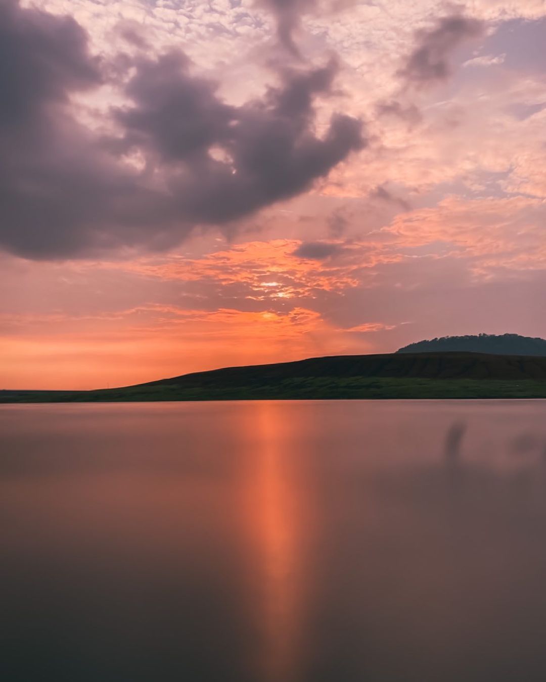 Nature's watercolor.